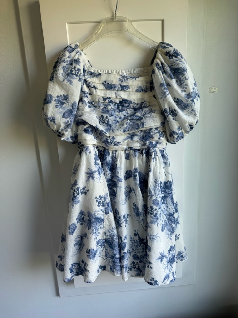 Abercrombie Fitch Kids Emerson Puff Sleeve Mini Dress